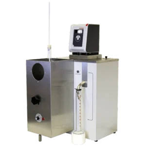 Atmospheric distillation of petroleum products - semi-automatic