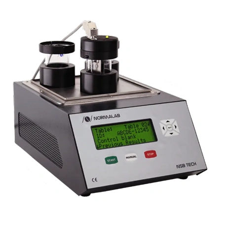 Oil and bitumen salt analyzer - automatic